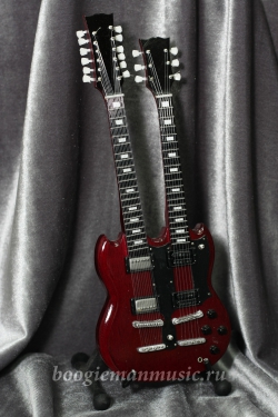 Сувенирная мини-гитара Gibson EDS-1275 Doubleneck